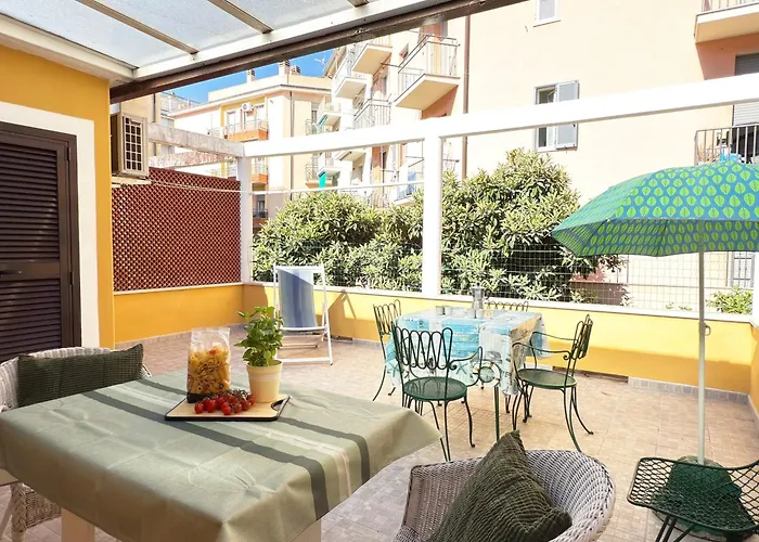 アパート 50 Mt Dal Mare - Relax Con Box E Ampio Terrazzo *